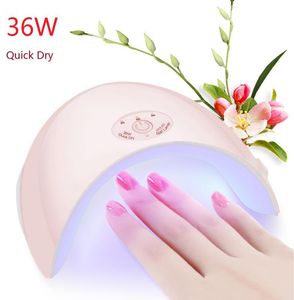 Lampa LAMPA LED UV Suszarka paznokci 36 W mini lampa UV USB do manicure Szybkie suszenie All Gels Pilnik Narzędzia do paznokci 9884650