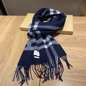 New luxury Women Man Designer Scarf fashion Classic 100% Cashmere Scarves For Winter Womens Long Wraps Size 180x30cm Christmas gift
