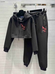 Marke Sport Set Damen Hoodie Anzug Herbst Winter neue Langarm Pullover Jogginghose zweiteilige Designer Kleidung Mode Trainingsanzug 11