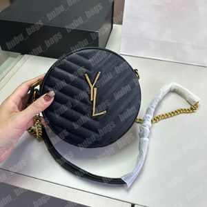 Kadın makyaj çantası tasarımcısı kadın omuz çantası moda zinciri crossbodybag gündelik yuvarlak kek depolama fermuar çanta deri makyaj satchel mini çanta