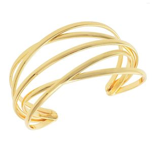 Bangle Contracted Semicircle Hollow Out C Type Bracelet Tide Hundred Mr Act Die Rolle der Persönlichkeit