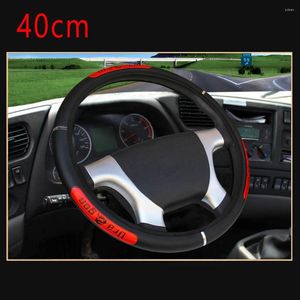 Steering Wheel Covers Truck Cover 40/42/45/50CM Bus Decoration Double Stitched Elasticity Tool High Quality Practical