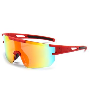 Designer-Sport-polarisierte Sonnenbrille für Männer/Frauen, winddichte Outdoor-Brille, UV-verspiegelte Linse, Geschenk, modische Motorrad-Schutz-Sicherheitsbrille