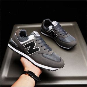 Novo casual deress masculino feminino 574 carta sapatos esportivos malha leve tênis planos ao ar livre zapatillas unisex esportes caminhada sapato 36-46