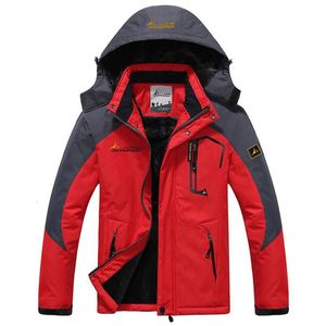 Mäns jackor Herrens höstjackor Plush Fleece Winter Parka Men Windbreak Plus Velvet tjock varm svart pälspäls Male Hooded Anorak Waterproof 231102