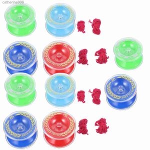 Yoyo 10 PCS Oyuncak Yo-Yo Çocuk Taşınabilir Toplar Eğitim Oyuncakları Yoyo Abs Pisthing Toplu Öğeler Hediyelerl231102