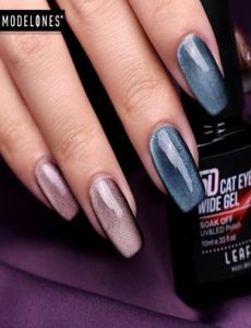 10ml Cat Eye Wide UV Gelネイルポリッシュネイルアートジェル浸漬半恒久的なlacuqer 5d効果マグネティバニッシュ4890003