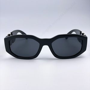 Erkek Güneş Gözlüğü Siyah Altın 53mm UNISEX Güneş Gözlükleri Anti-Ultraviyole Retro Kalkanı Lens Plakası Tam Çerçeve Moda Gözlükler