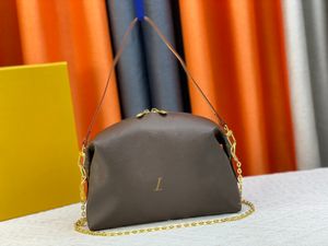 Najwyższej jakości designerski pasek w torbie na ramię torebki torebki w kratę torebki podwójna litera solidna klamra owczacza kawiorowy wzór damski luksusowe torby wieczorowe