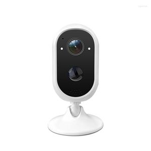 Ev Güvenlik Kamerası 1080p Gece Görme ile Bebek Monitörü 2 Yollu Sesli Hareket Algılama WiFi Kapalı Açık Köpek