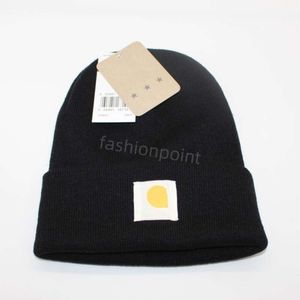 Beanie/Skull Caps Uomo Beanie invernale Marca Berretti caldi Europeo Doppio strato piegato in maglia Cappello di lana da donna O1 Cappelli Gcis