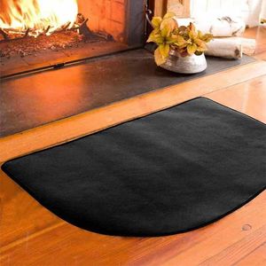 Carpets 1 Piece Fire Retardant Fiberglass Rug Indoor Fireplace Area Rugs Mat Durable Fireproof Protective Hearth