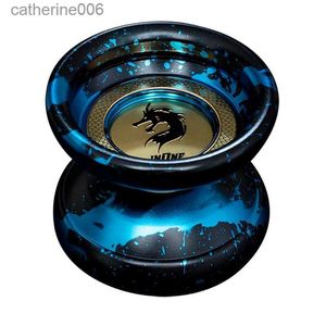 Yoyo Professional Butterfly Yoyo Alloy Responsive Yoyo 10 Ball Bearing Yoyo For Advanced Player With 10 StringsL231102