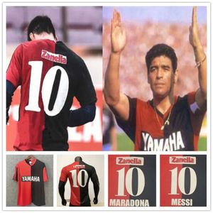 Qqq8 Retro Newells Old Boys Camisas de futebol 78 86 85 Maradona 82 83 93 Boca Nápoles Napoli Camisa de futebol Kid Kits Calcio Futebol