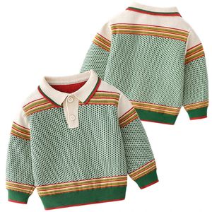プルオーバー秋の子どもが編み編みセーター子供服服を編むジャケット231102