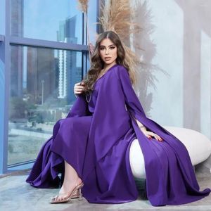 Etniska kläder Indien Dubai Abaya Marocko Party Dress for Women Ball Gown Vestidos Wedding Prom Evening Dresses Long Sleeve Arab Caftan 2023