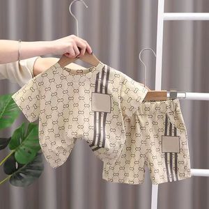 Neue Kind-Baby-Ausstattungs-König-T-Shirt Tarnungs-Hosen 2pcs stellte Kind-Jungen-Kleidungs-Kronen-Baby-Kleidung-Großverkauf-Fabrik-Klage ein