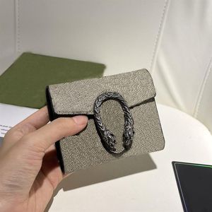 Designer Geldbörse Unisex Damen Kleine Geldbörse Leder Kartensteckplatz mit Geschenkbox331K