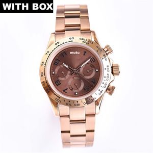 Mens de assistir marca de moda 40mm Business 2813 Automático Mecânico Antecedutoso Relógio Impermeável Relógios Presente Montre de Luxe Relógios Designer WatchWs