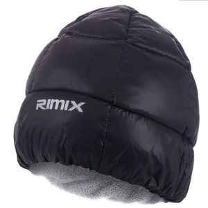 Cycling Caps Masks RIMIX Winter Warm Down Hat Weight Outdoor Sport Cap Comfortable Protective Antifreeze For Skiing Climbing Hiking Snowboarding 231102