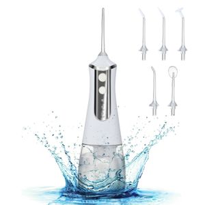 Other Oral Hygiene Portable Oral Irrigator Water Flosser Dental Water Jet Tools Pick Cleaning Teeth 350ML 5 Nozzles Mouth Washing Machine Floss 231101