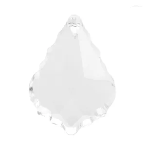 Lustre de cristal de vidro transparente, peças de prismas de lâmpada, pingentes de gotas suspensas 38mm, dropship