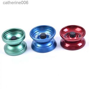 Yoyo 1pc Professional Yoyo Alüminyum Alaşım String Yo-Yo Balo Bearing Towil231102