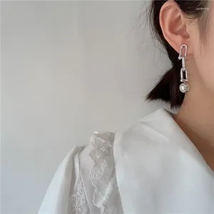 スタッドイヤリングヴィンテージUチェーンパンクジュエリーゴシックメタルボールイヤリングfemme brincos hiphopファッションbijoux