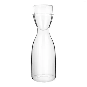 Storage Bottles Water Pitcher Kettle Lid Beverage Plastic Teapot Iced Tea Jug Cold Transparent