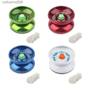 Yoyo Magic Yoyo Professional Speed ​​Cool Alloy Yoyo Leisure Walk Ball Hit Children Yoyo Games Random Color Yoyo Toy For Adult Kidl231102