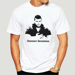 Męskie koszule gomorah genny gennaro savastano tv Włoch Włoch Corleone film chrzestny humor krótkie rękawe T-shirty czyste bawełna