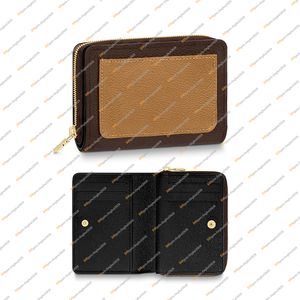 Lvity Fashion Casual Ladies Designer Luxury Lou Wallet Coin Cancella Card Cash Cash Credit Card Card Card Holder Top Mirror Qualità M81461 Business di alta qualità