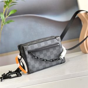 10A Portafoglio da donna di alta qualità S Designer Borsa nera Valenti Borse 18,5 * 12,5 * 7 cm M44480 Borsa a tracolla classica con patta