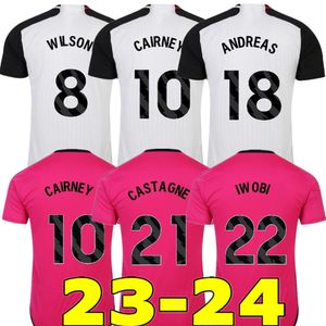 2023 2024 SOLOMON Mitrovic maglie da calcio 23 24 Casa lontano CAIRNEY WILSON MUNIZ J. Palhinha ROBINSON kit da uomo maglia da calcio maglia da allenamento pre-partita