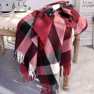 Scarves Designer cashmere scarf Winter women and men long Scarf quality Headband fashion classic printed Check Big Plaid Shawls 2023 06 2new fashion