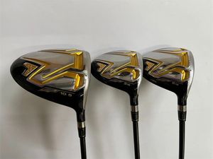 Club Heads Brand 4 Star HM S-08 Wood Set S08 Golf Woods Golf Clubs Driver Fairway Woods R/S/SR Flex Graphite Shaft Head Cover 231101