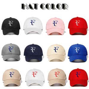 Mens Tennis Baseball Cap Wholesale-Roger federer tennis hats wimbledon RF tennis hat baseball cap han edition hat sun hat