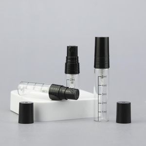 Großhandels-Mini-Kosmetikverpackungs-Sprühflaschen 2 ml 3 ml 5 ml mit Skala für Parfüm-Reisegebrauch