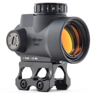 Hunting Tactical MRO HD AR15 1x25 Reflex Red Dot Sight Optics Scope 20mm High And Low Weaver Picatinny Rail Mount Base Riflescope