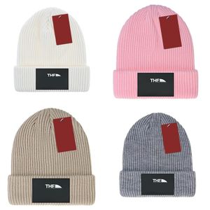 Womens chapéu moda mens designers gorro inverno gorro de malha crânio boné engrossar moda esporte chapéu de lã para mulheres na moda casual brimless fa04