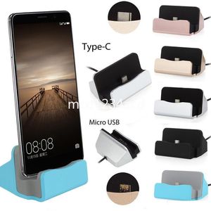 Typ C Micro Docking Stand Station Cradle Charging Dock Charger för Samsung Galaxy S6 S7 S20 S22 S23 HTC med Box M1