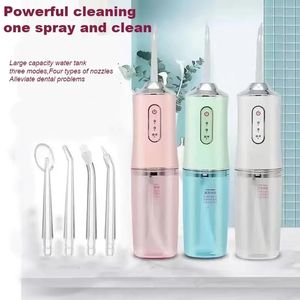 Other Oral Hygiene USB 220ml Dental Irrigator Hygiene Portable Oral Cleaning Electric Sonic Teeth Tooth Calculus Stains Tartar Remover Tool 231101