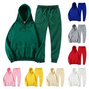 Designer Mens Womens Hoodie Sports Calças Tracksuit Set Pulôver 2024 Início Primavera Nova Marca de Luxo Dos Desenhos Animados Casual Carta Imprimir Manga Longa Moda Casal Roupas