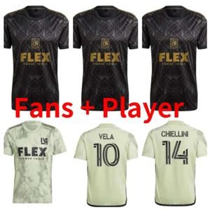 QQQ8 23 24 Los Angeles FC Soccer Jerseys Bale Vela Chiellini J. Cifuentes Football Shirts Camesita 2023 2024 Ginella Acosta Ilie