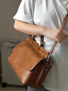 Shoulder Bags Handbags Fasion Vintage Designer Soulder Large Capacity Briefcase Luxury 2023 New Women's Handbag Wallet Messenger Bagstylishhandbagsstore