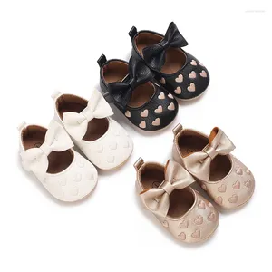 Första Walkers Summer Girl Baby Shoes med andningsbara mjuka gummisulor för småbarn i åldern 0-6-12 månader Little Princess