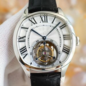 Mens Watche Tourbillon 9452MC الحركة الميكانيكية الأوتوماتيكية 41.5 مم كامل الياقوت الماسي على مراقبة الموضة مراقبة الخدش مقاومة للخدش