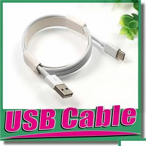 Mobiltelefonkablar Höghastighet USB-C 1M 3ft laddningstyp C USB-laddare för Galaxy S21 S20 Obs 20 Data Adapter Drop Delivery Telefoner A DH74I