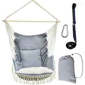 Camp Furniture Hammock Chair Swing ChairTas (Light Grey)
