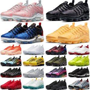 2024 TN Plus Uomini Scarpe da corsa Triple Bianco dal 1972 Gradienti arancioni arancione limone lime blu royal blu metallizzato oro fresco allenatori di donne sneaker dimensioni 36-47